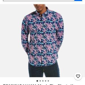 Tommy Bahama Tropical Leaf Print Shirt
